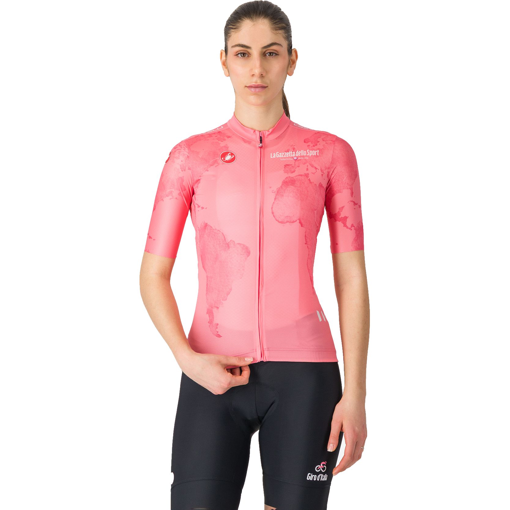 Produktbild von Castelli Giro d&#039;Italia #Giro108 Competizione 3 Kurzarmtrikot Damen - pink round 025
