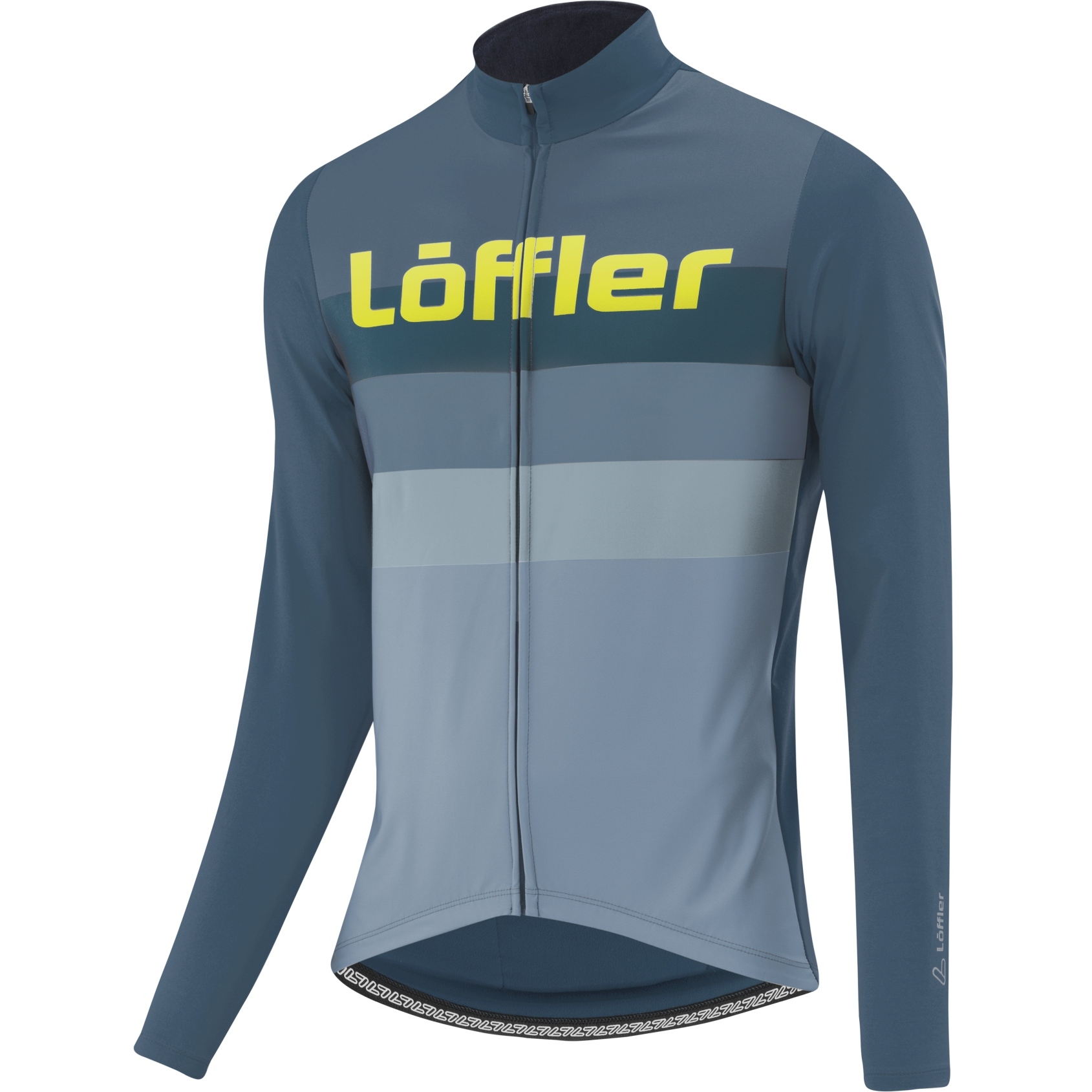 Image of Löffler Messenger Mid Bike Long Sleeve Jersey - dark petrol 984