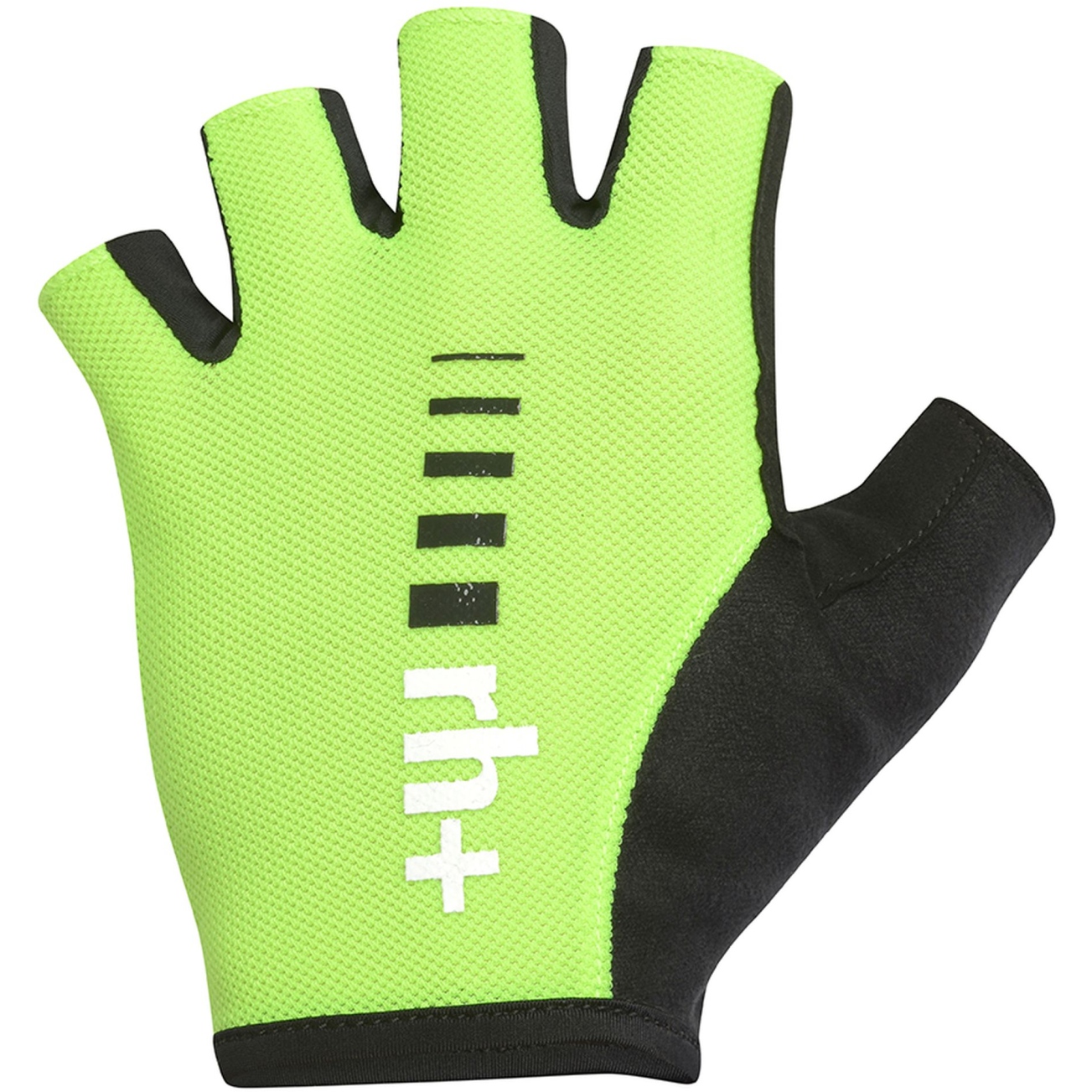 Picture of rh+ New Code Gloves - Black/Acid Lime