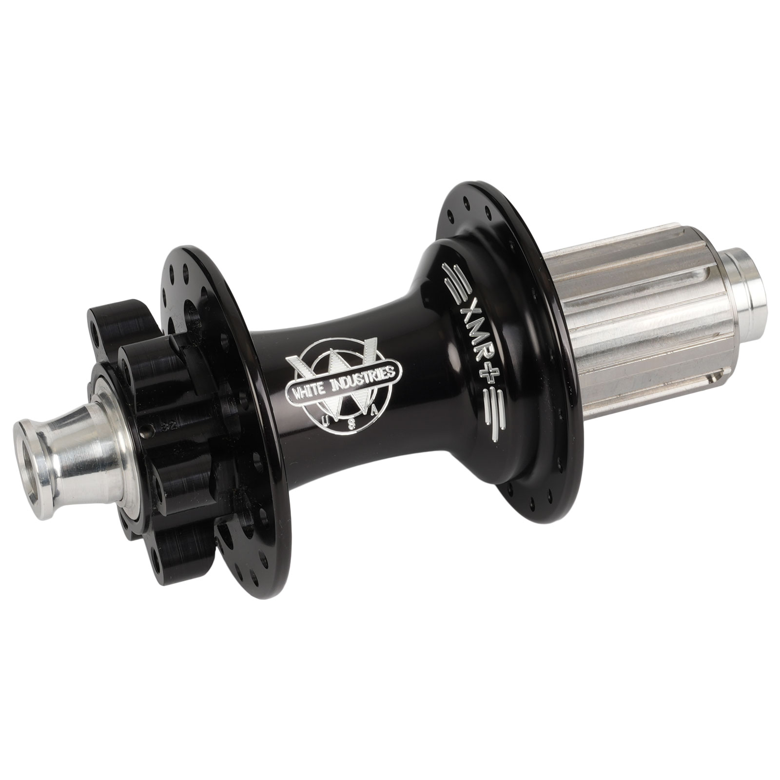 White Industries XMR+ Задняя ступица | 6 болтов | Усиление 12x148 мм - черный - Shimano HG