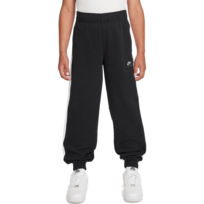 Produktbild von Nike Air Fleece Jogginghose Kinder - black/white/white HF8811-010