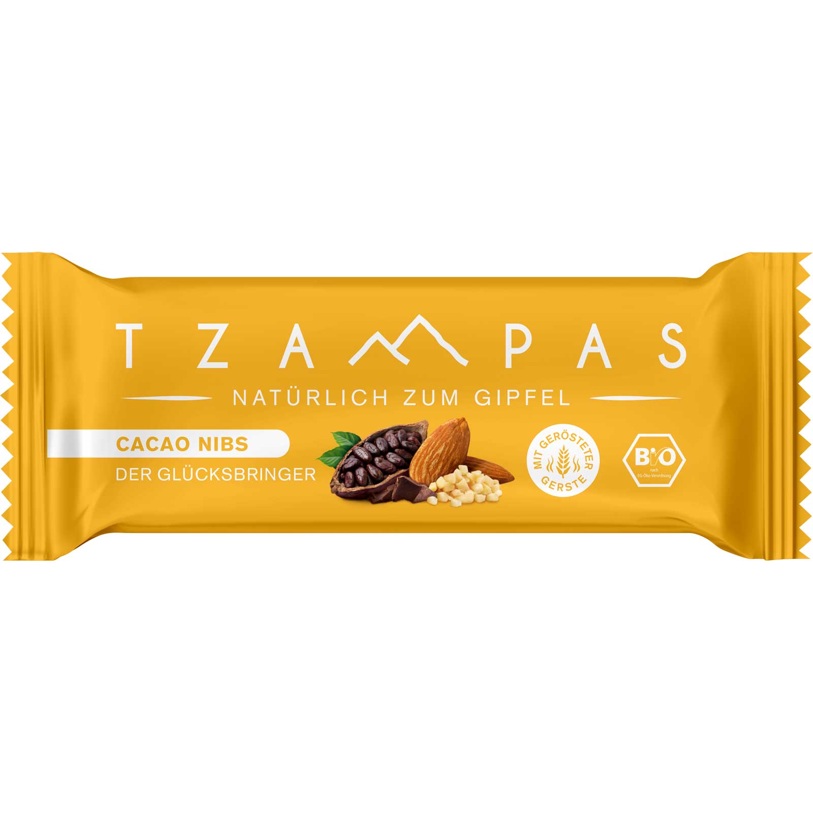 Foto de TZAMPAS Barrita Energética BIO - Cacao Nibs - 40g