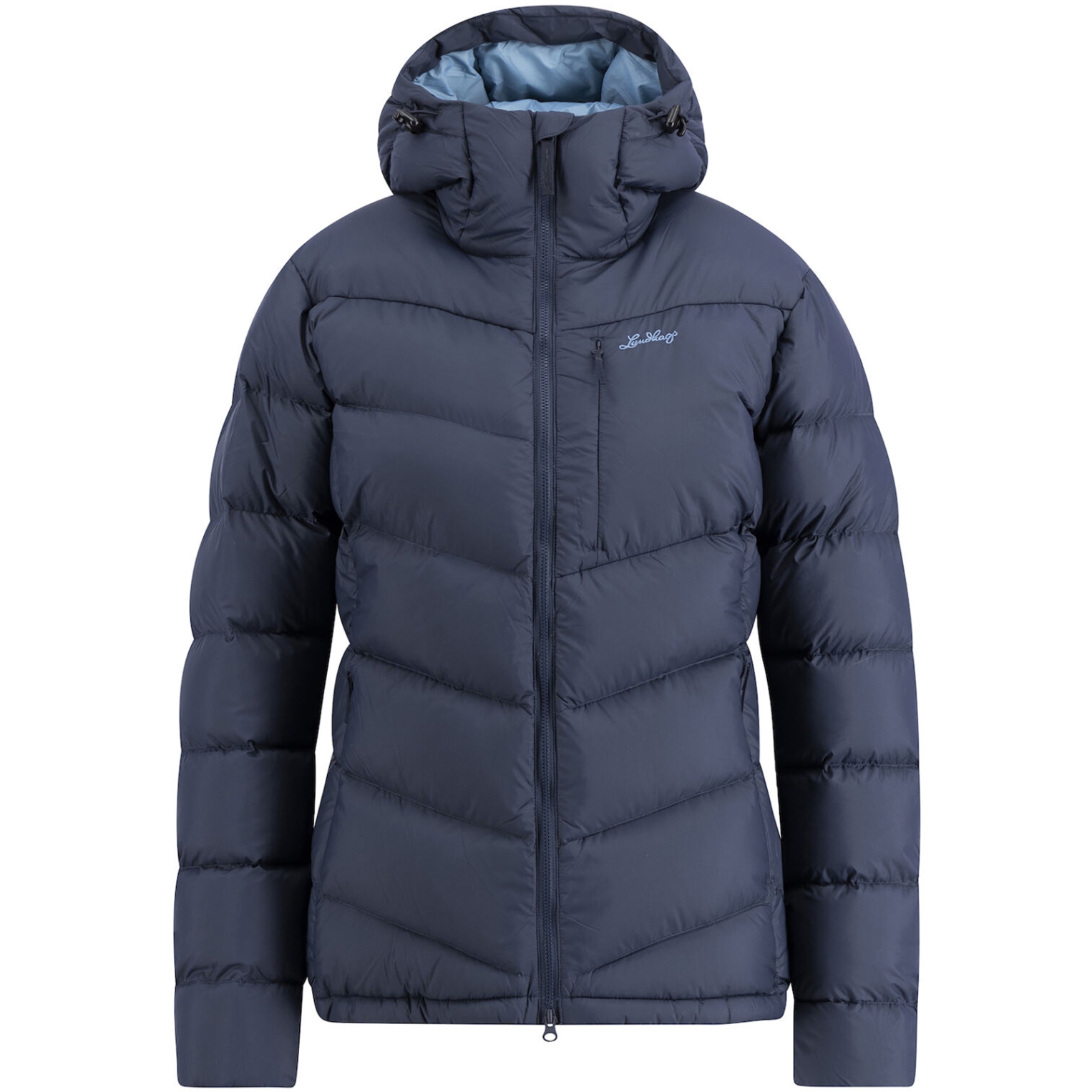 Lundhags Fulu Donsjas met Capuchon Dames - Deep Blue 472