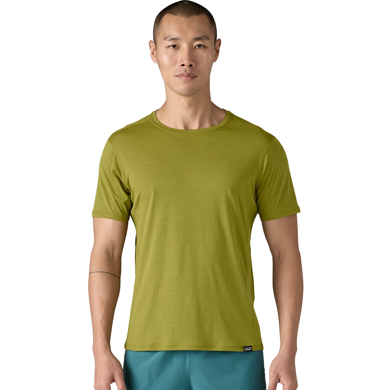 Produktbild von Patagonia Capilene Cool Lightweight Shirt Men - Graze Green - Light Graze Green X-Dye