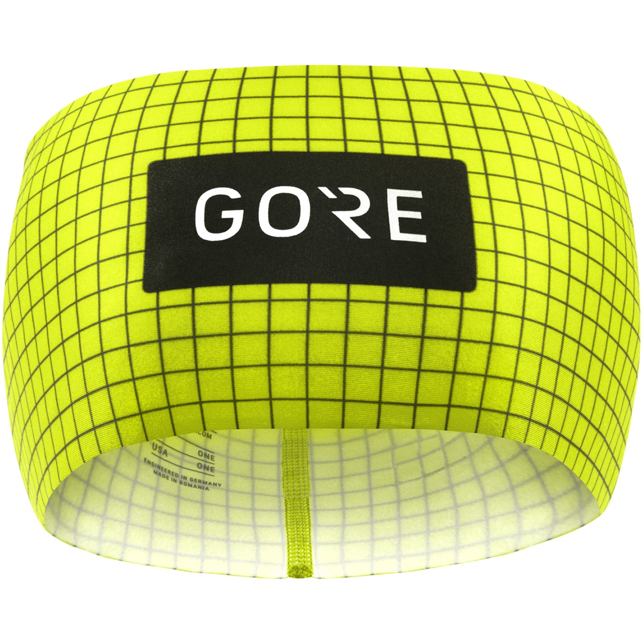 Produktbild von GOREWEAR Grid Stirnband - neon yellow/schwarz 0899