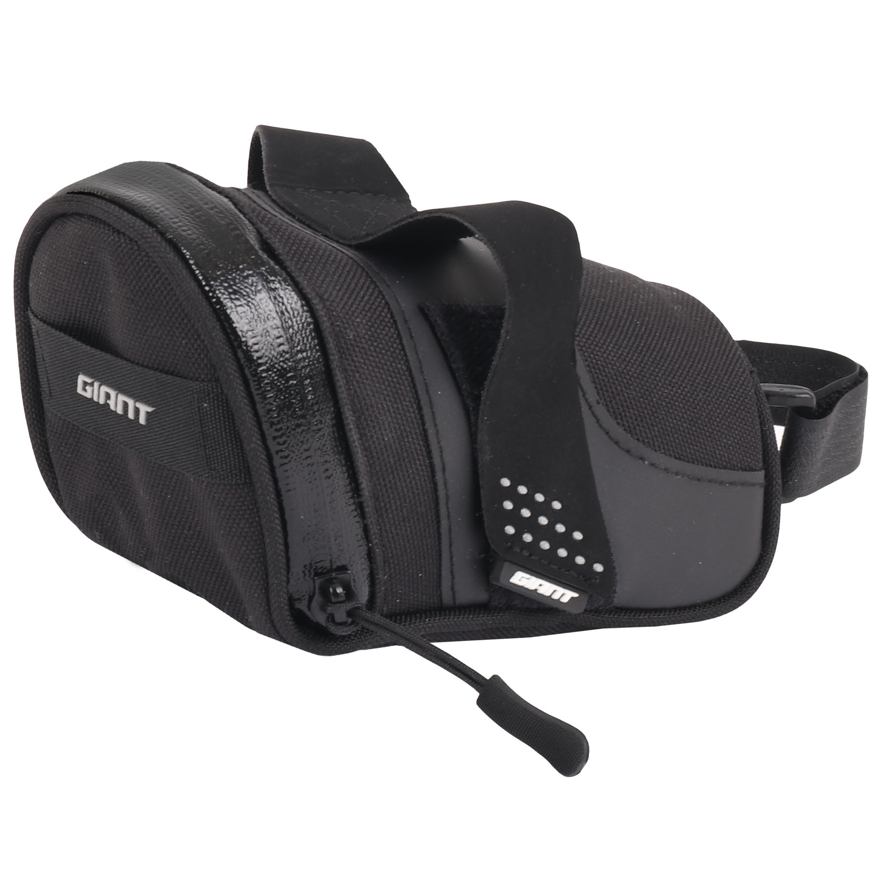 EVOC Seat Bag S - Sacoche De Selle Vélo Noir 0,3L - Légère (41g) - Montage Rapide Par Boucles - Logo Réfléchissant