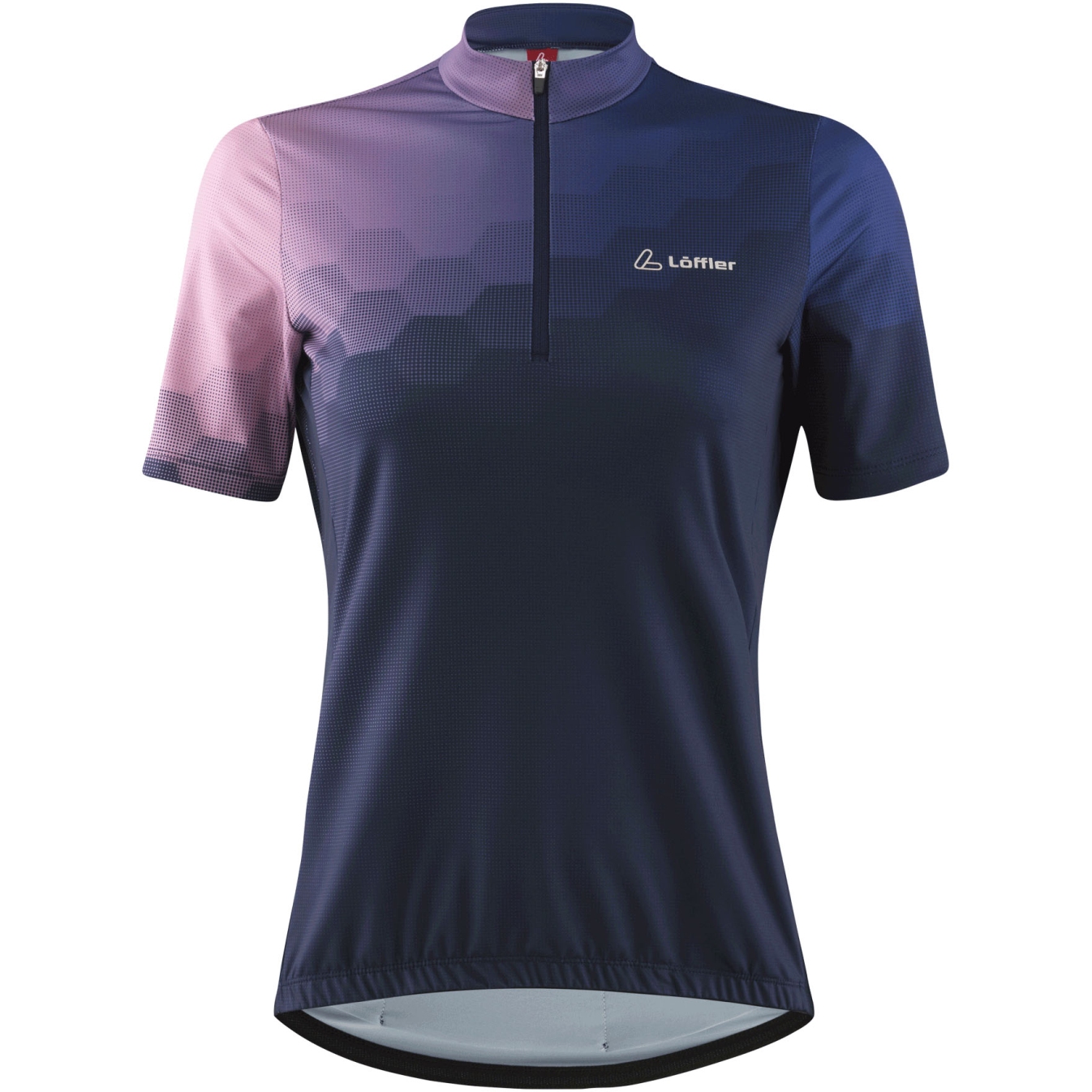 Produktbild von Löffler Prisma Mid Half Zip Bike Trikot Damen - dunkelblau 495