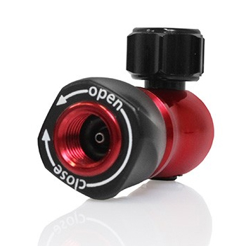 Picture of XLAB Nanoflator Adapter for CO2 Cartridges - red