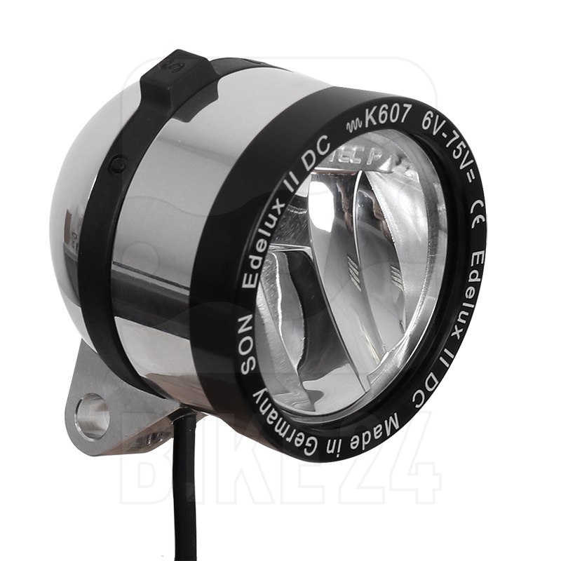 Picture of SON Edelux II DC E-Bike Front Light - silver polished