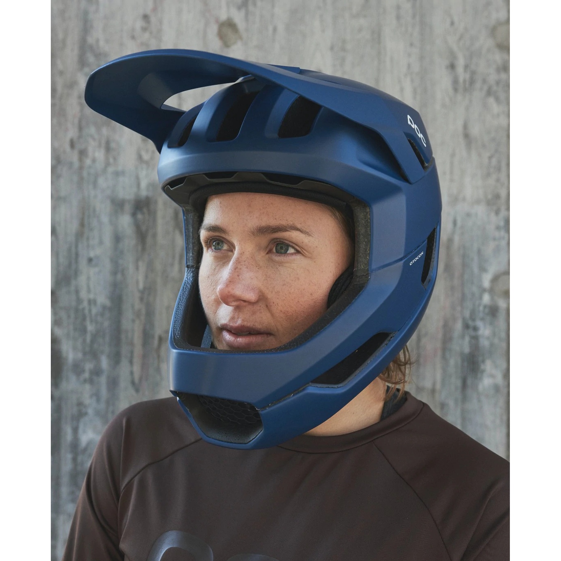 POC Otocon Helmet - 1589 lead blue matt