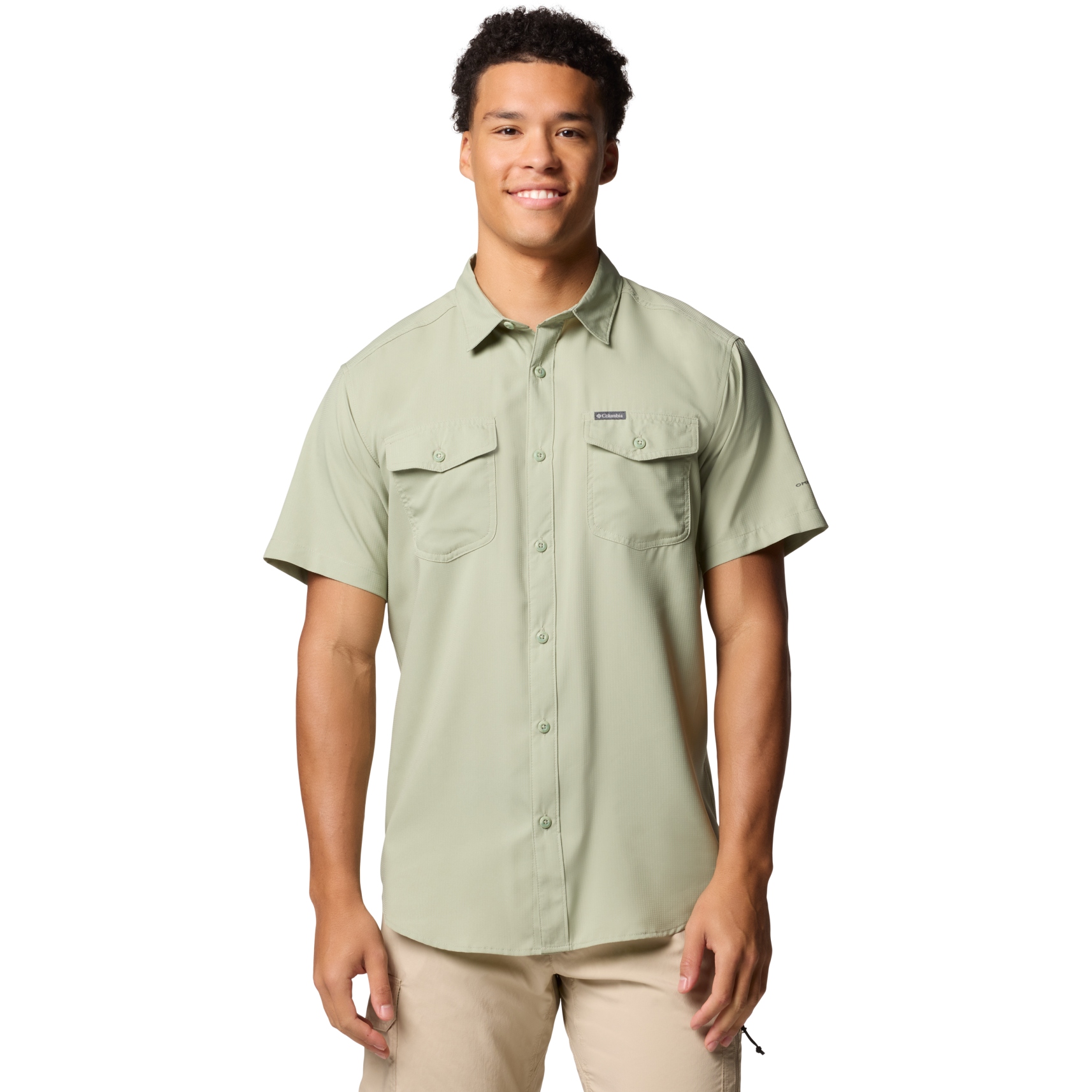 Produktbild von Columbia Utilizer II Solid Kurzarmhemd Herren - Safari