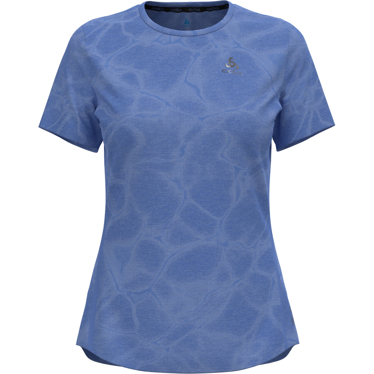 Odlo Zeroweight Engineered Chill-Tec Running T-Shirt Women - persian jewel  melange