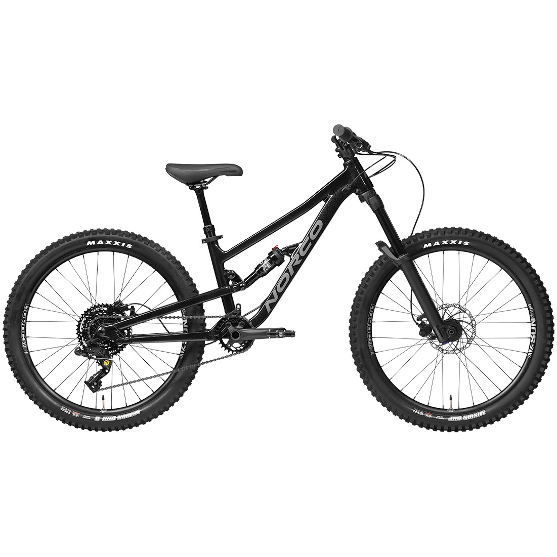 Produktbild von Norco Fluid 2 FS - 24&quot; Kinder Mountainbike - 2024 - black / grey