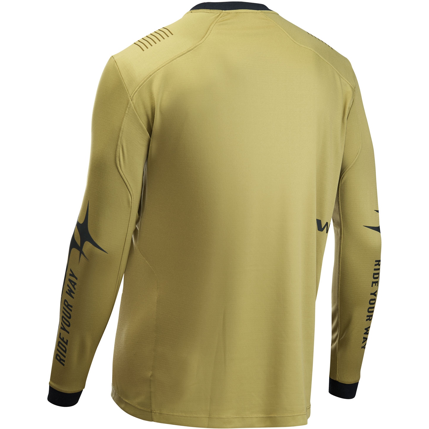 Northwave Sharp Long Sleeve Jersey Men - green khaki 161 | BIKE24