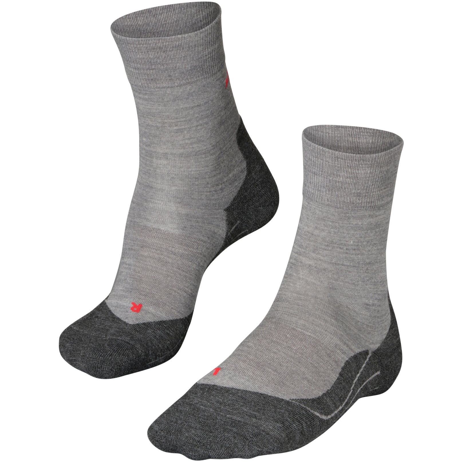 Image of Falke RU4 Endurance Wool Running Socks Men - light grey melange 3830