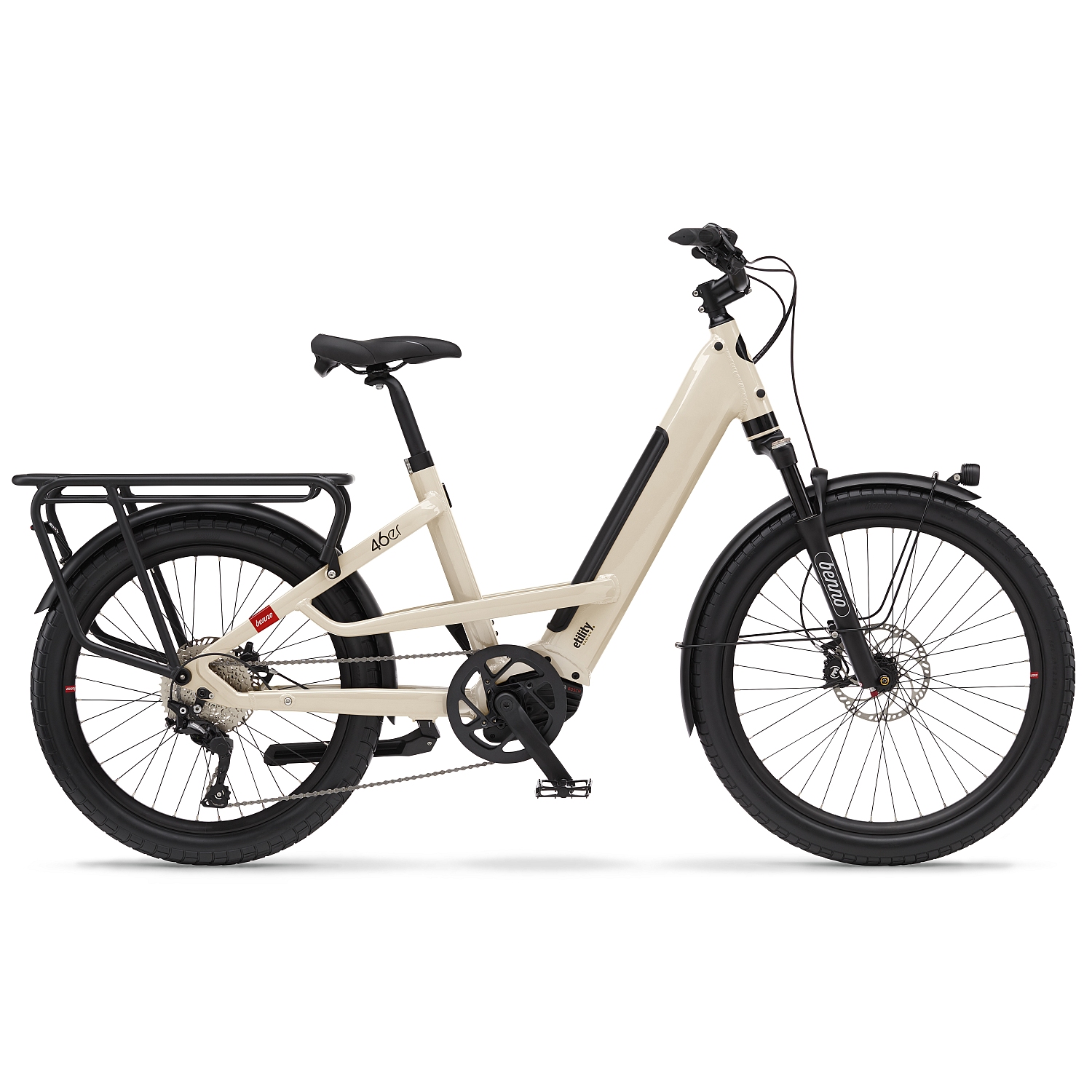 Produktbild von Benno Bikes 46er 10D CX - Cargo E-Bike - 2023 - Bone Gray