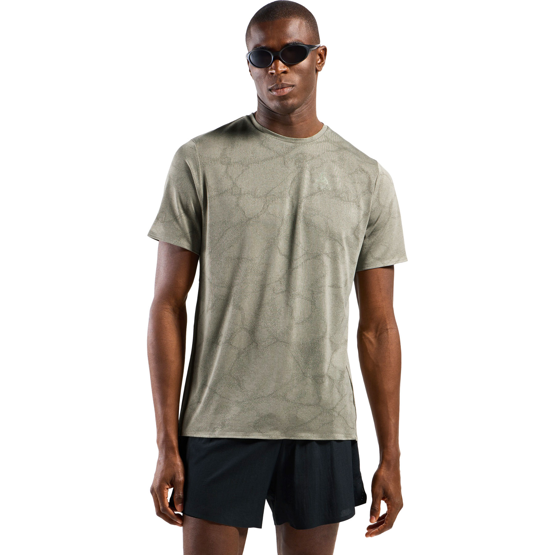 Immagine prodotto da Odlo Maglia Running Uomo - Zeroweight Engineered Chill-Tec - agate gray melange