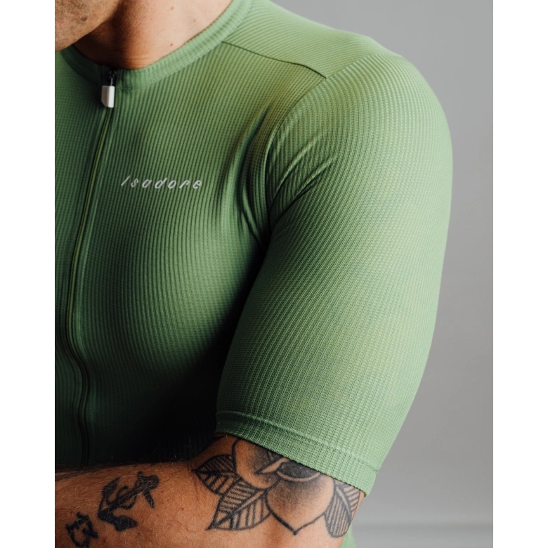 Le Col ARC - Maillot de cycliste - lichen/vert