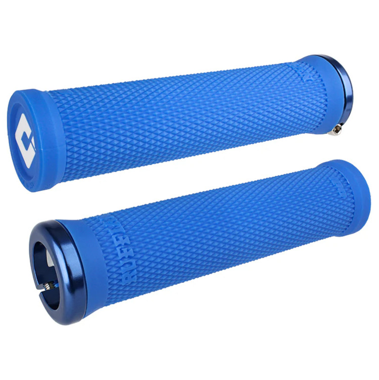 Productfoto van ODI Ruffian Stuurhandvatten - BMX | Lock-On V2.1 | 135mm - blauw