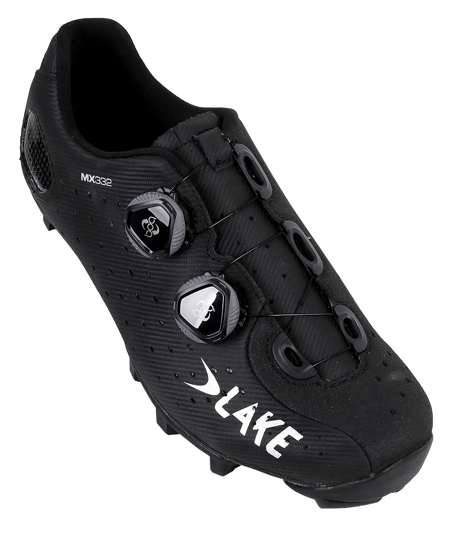 Picture of Lake MX332-X Wide MTB Shoes Men - black / silver