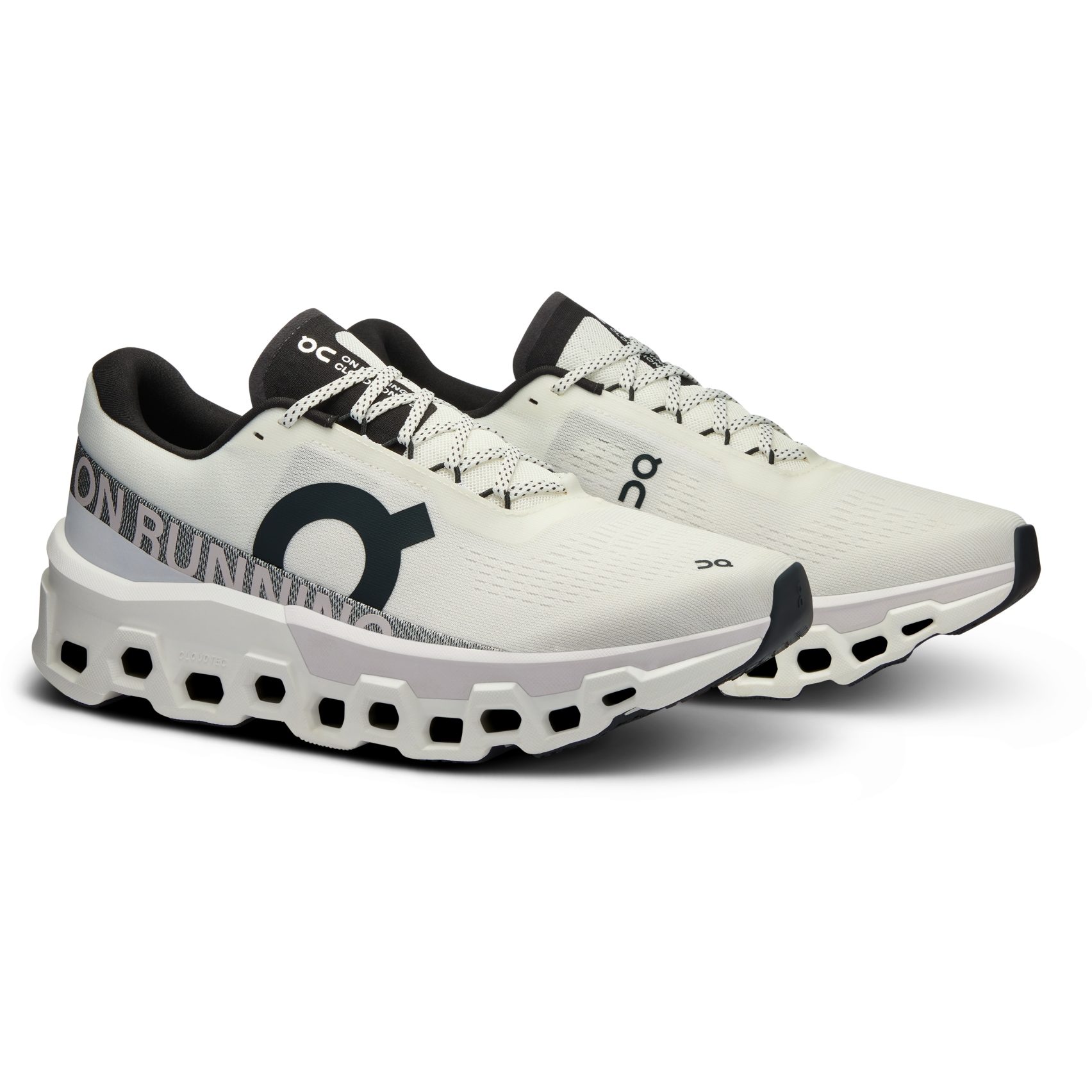 Image of On Cloudmonster 2 Running Shoes Men - Undyed | Frost