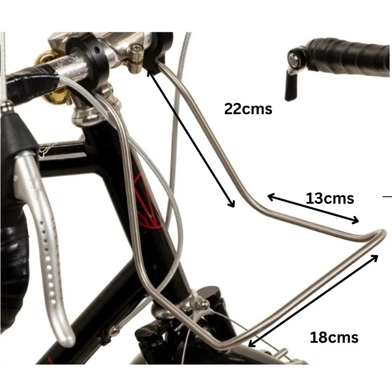 Carradice Bagman Bar Rack Bagagedrager Voor - zilver | BIKE24