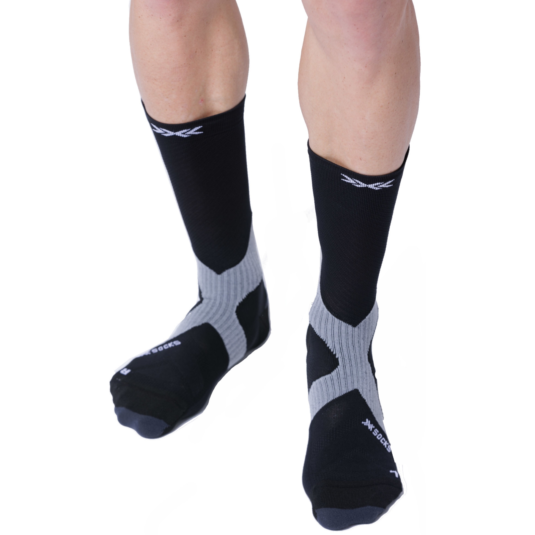 Image de X-Socks Chaussettes - Bike Expert Crew - black/charcoal