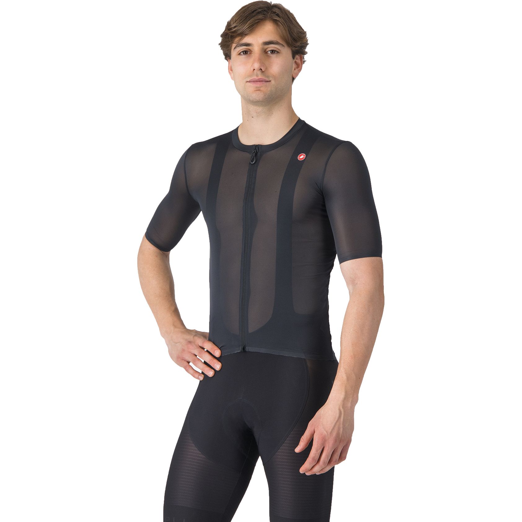 Мужская майка Castelli Superleggera A/C - светло-черная 085