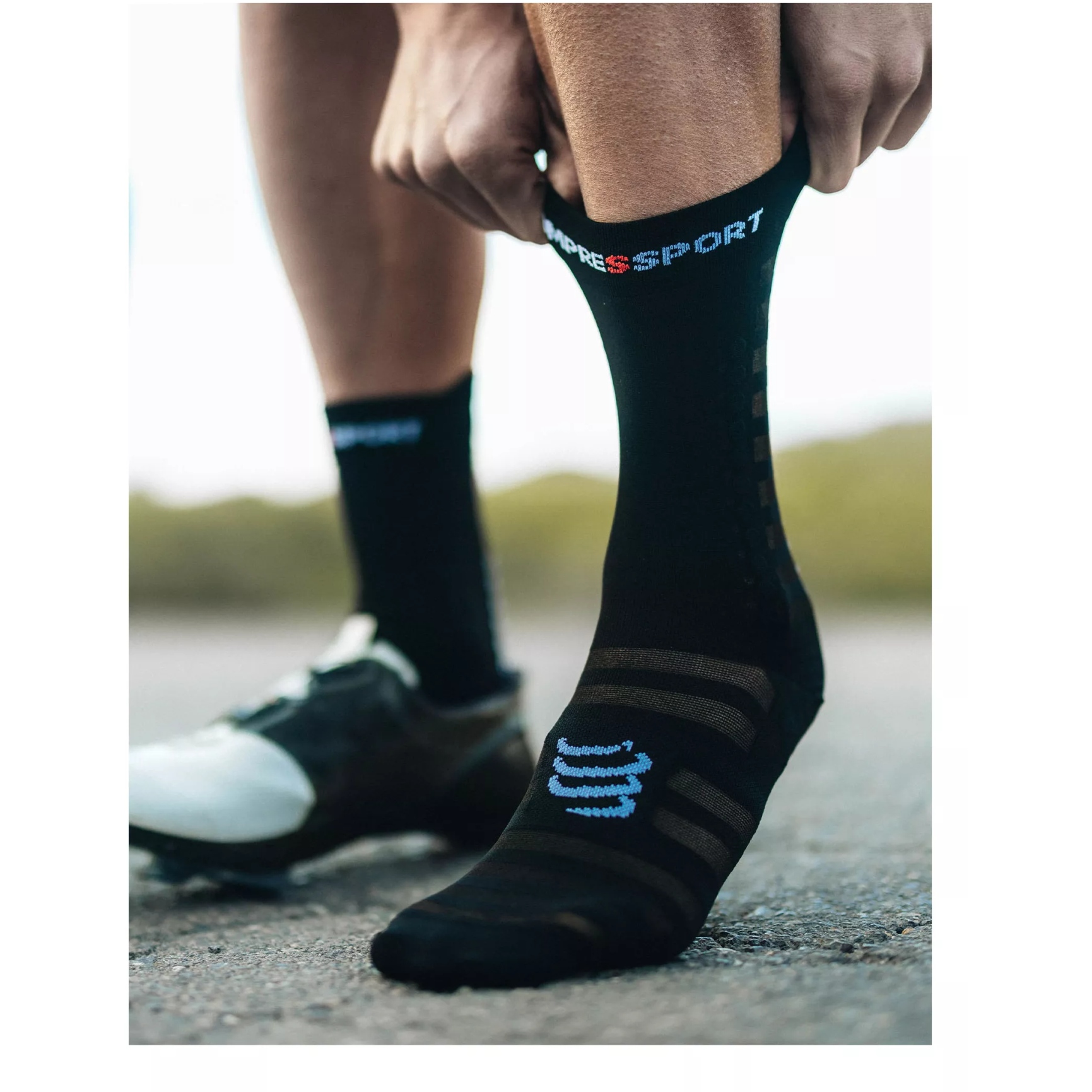 Compressport Chaussettes Pro Racing Ultra Trail UTMB Chaussettes
