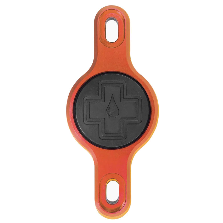 Produktbild von Muc-Off Secure Tag Holder 2.0 - Halterung für AirTag - orange