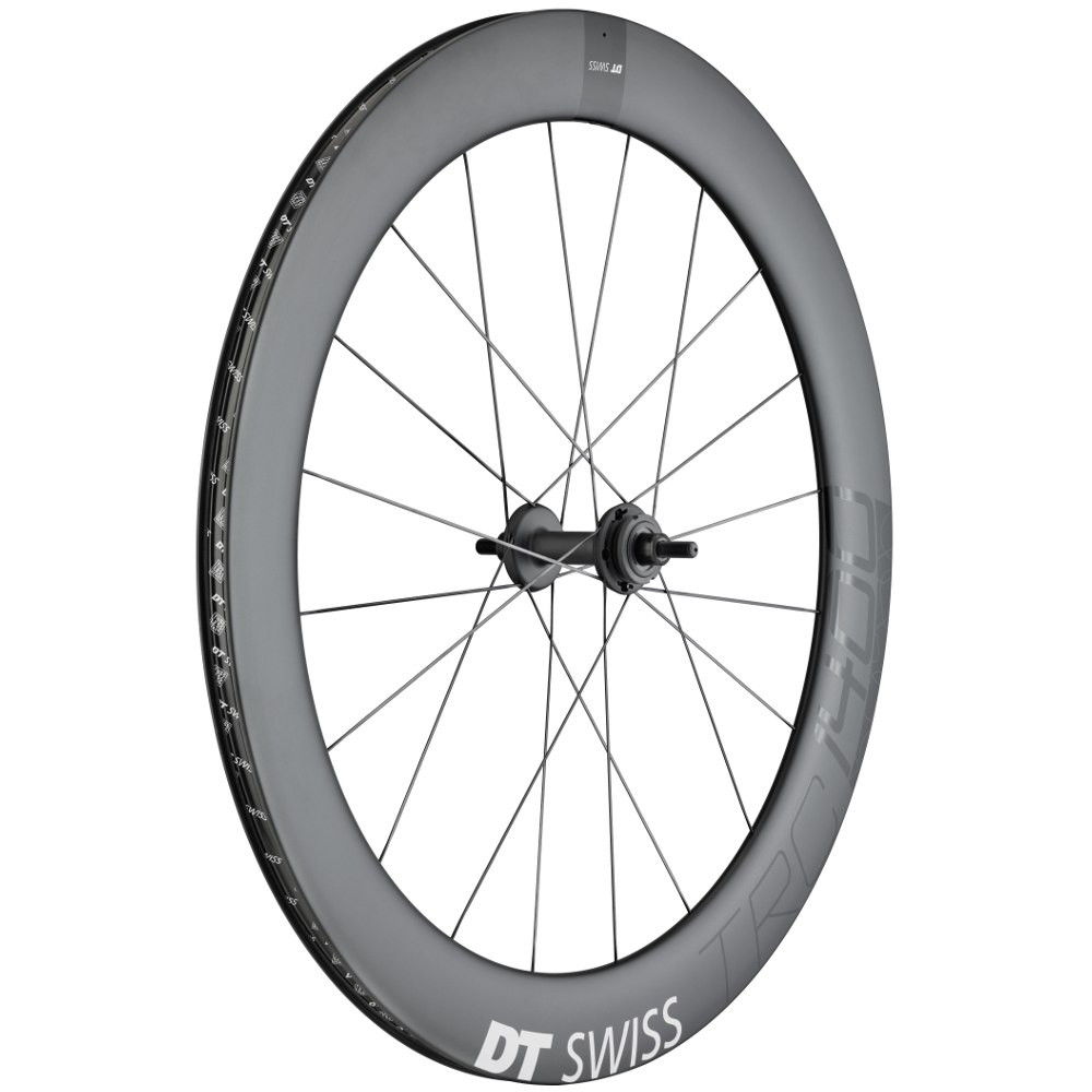 Picture of DT Swiss TRC 1400 DICUT 65 - Carbon - Track Rear Wheel - Clincher - 120mm BO