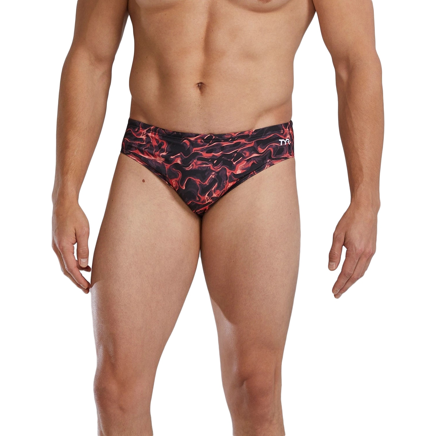 Produktbild von TYR Energia Durafast Elite® Badeslip Herren - rot
