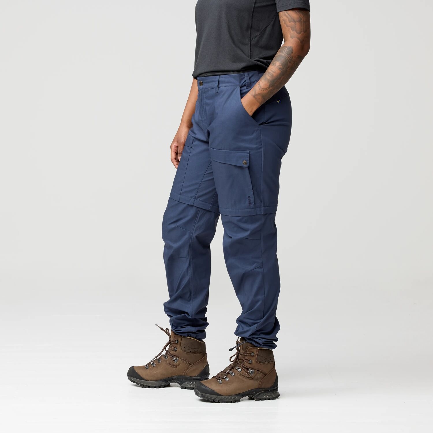 Fjällräven Abisko Hybrid Trail Zip-off Trousers Women - Short