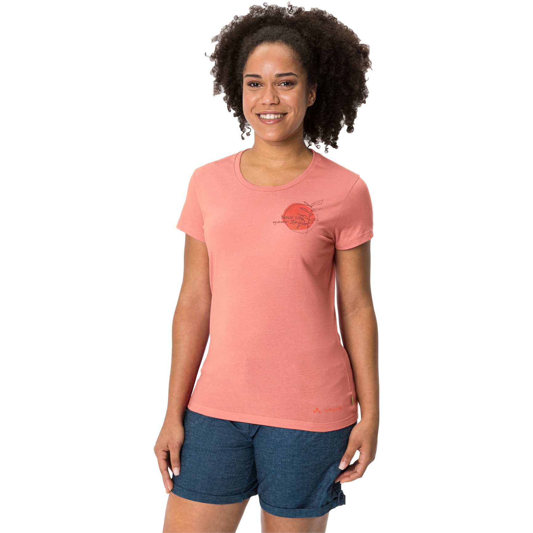 Picture of Vaude Women&#039;s Spirit T-Shirt - peach