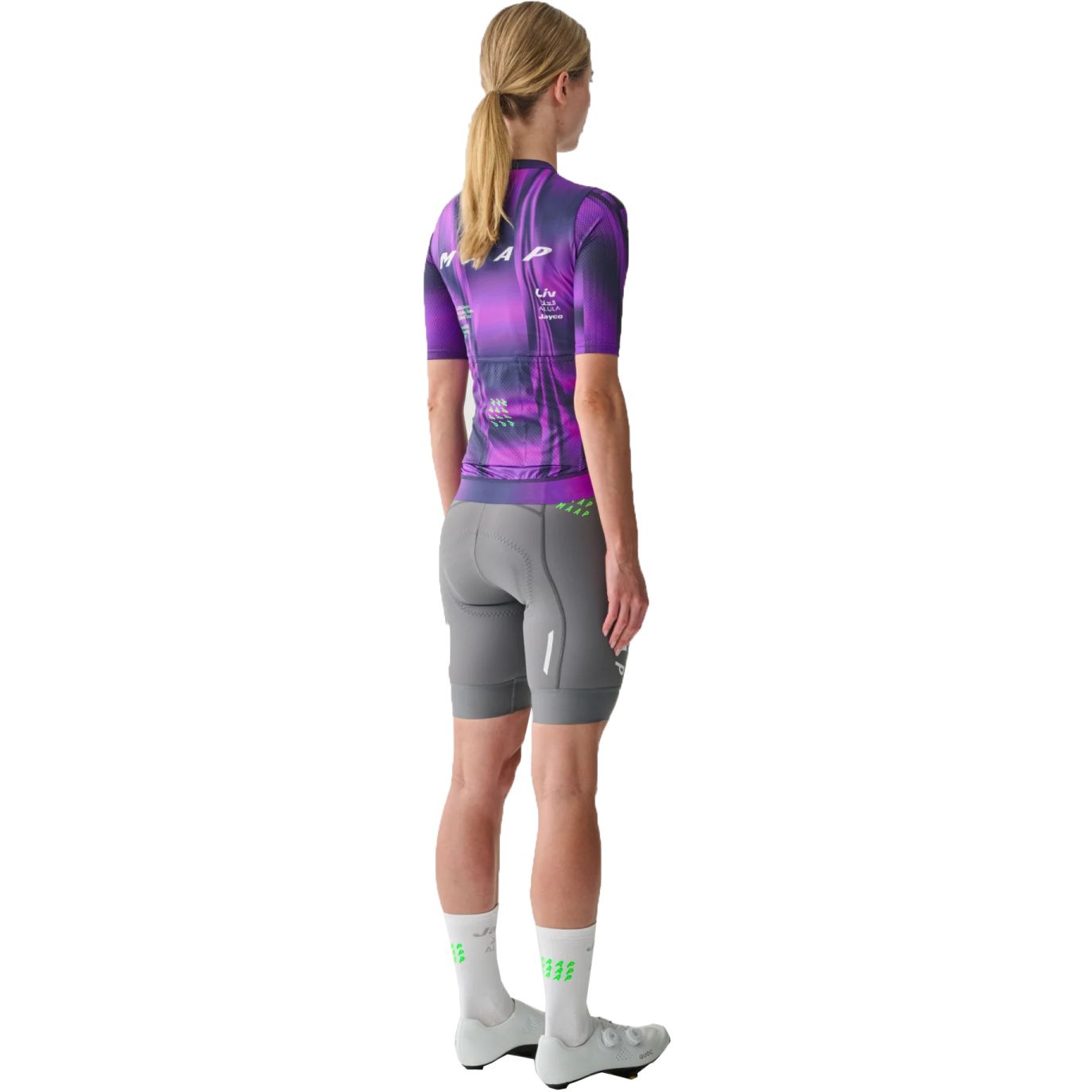 Maillot Vélo Femme M2 Aura - Breathlock+ Respirant - Manches Courtes Aérodynamiques - 3 Poches Arrière - Espagne