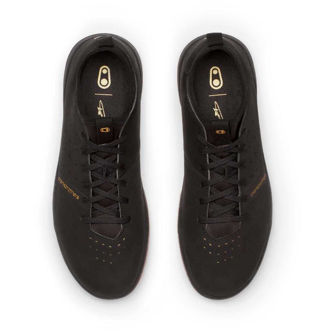 Crankbrothers Stamp Street Fabio Flat Pedal Shoes - black/gold/gum