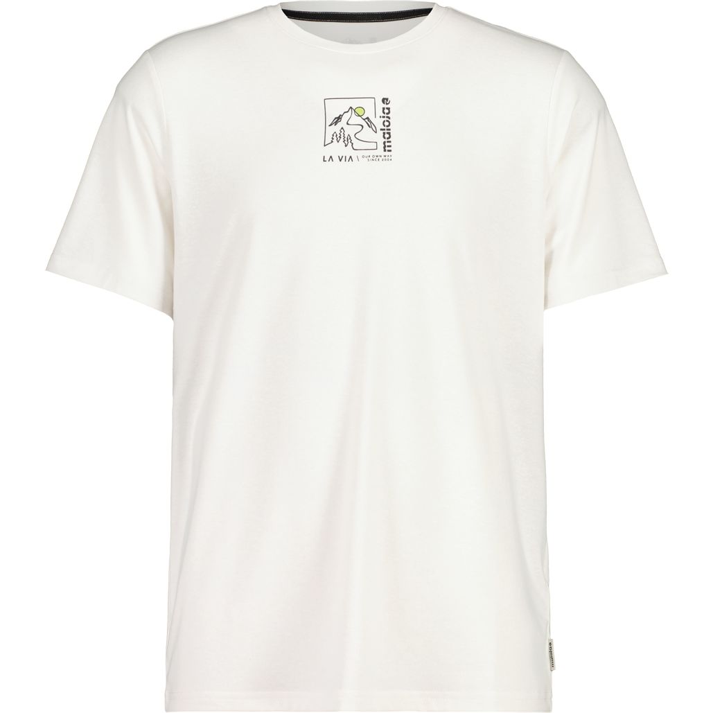 Produktbild von Maloja SchneiberM. Mountain T-Shirt Herren - shaded white 1148