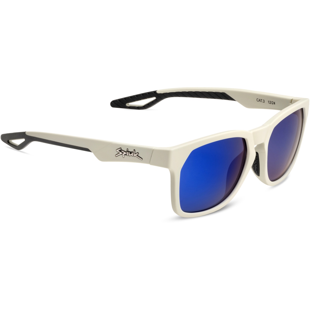 Bild von Spiuk Nauka Brille - Weiß | Mirror Blue