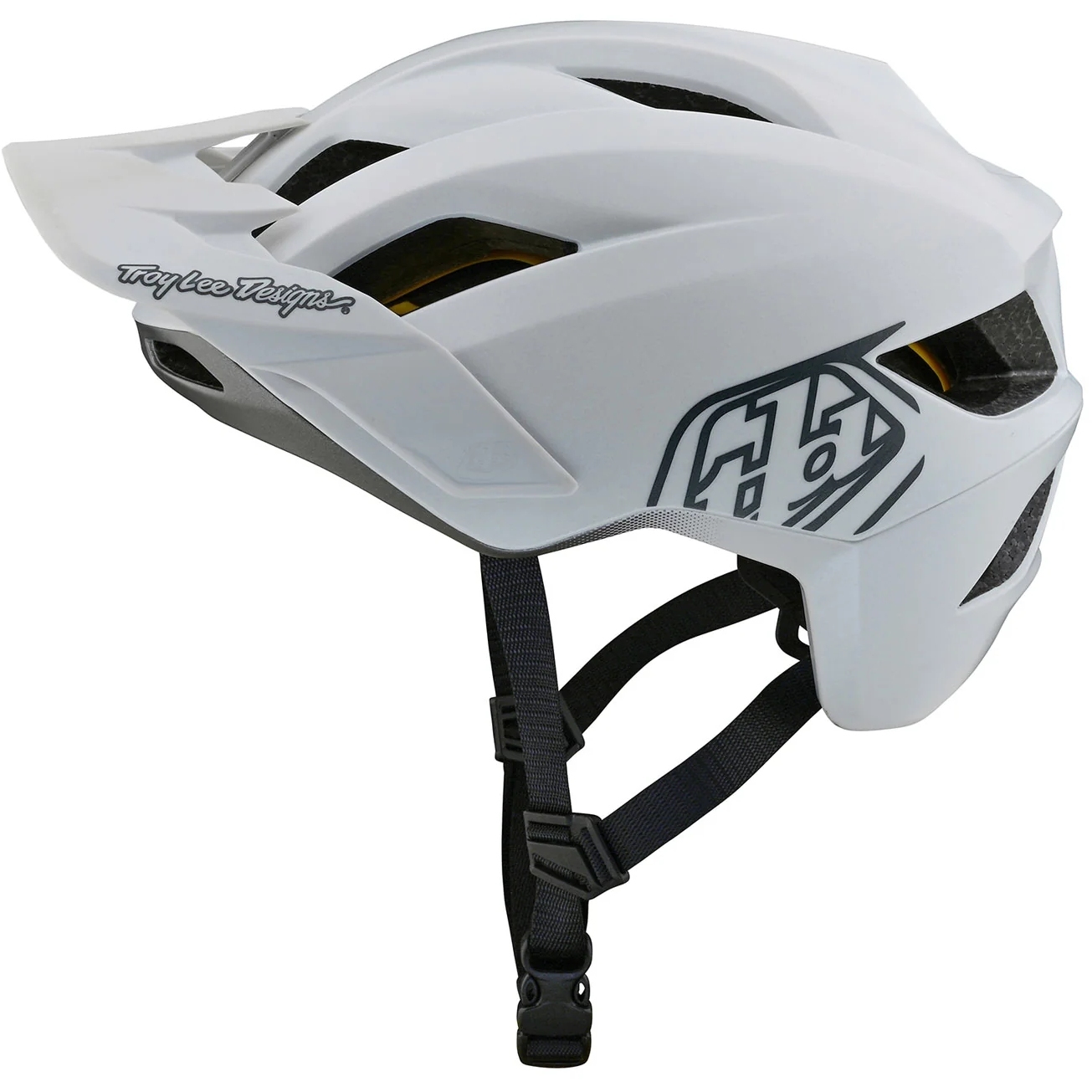 Troy Lee Designs Flowline MIPS Helmet - Point White | BIKE24