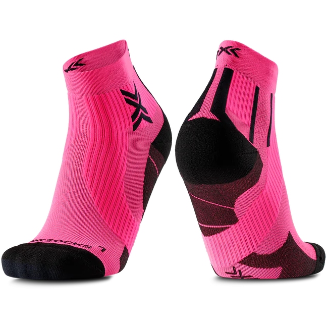Image de X-Socks Chaussettes de course - Run Perform Ankle - fluo pink/x black