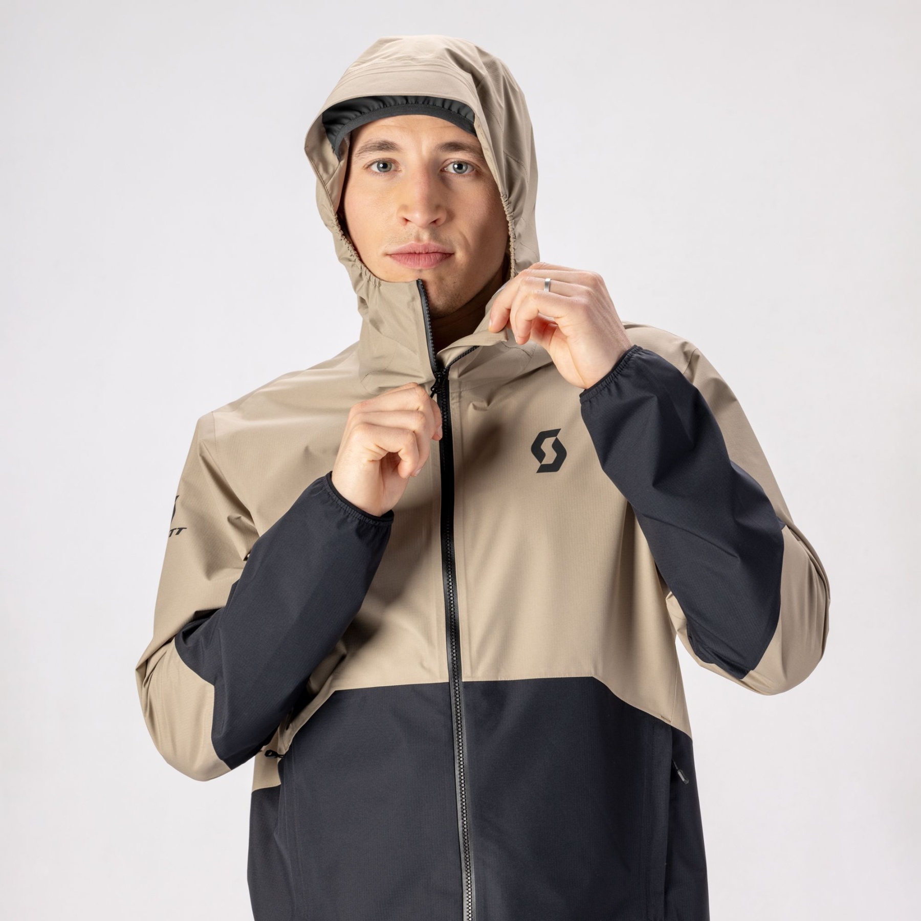 SCOTT Explorair Light Dryo 2.5L Jacket Men - toast beige/black