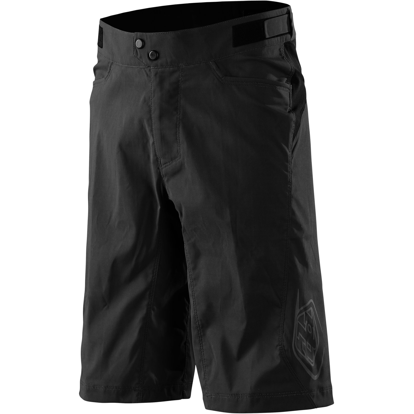 Image of Troy Lee Designs Flowline Shorts - Solid Black