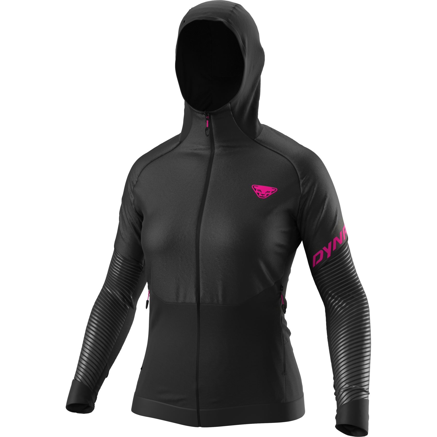 Produktbild von Dynafit Alpine Reflective Jacke Damen - Black Out Pink Glo