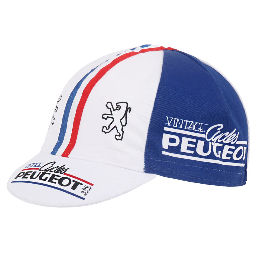 Image of Apis Retro Style Team Cycling Cap - PEUGEOT CYCLES