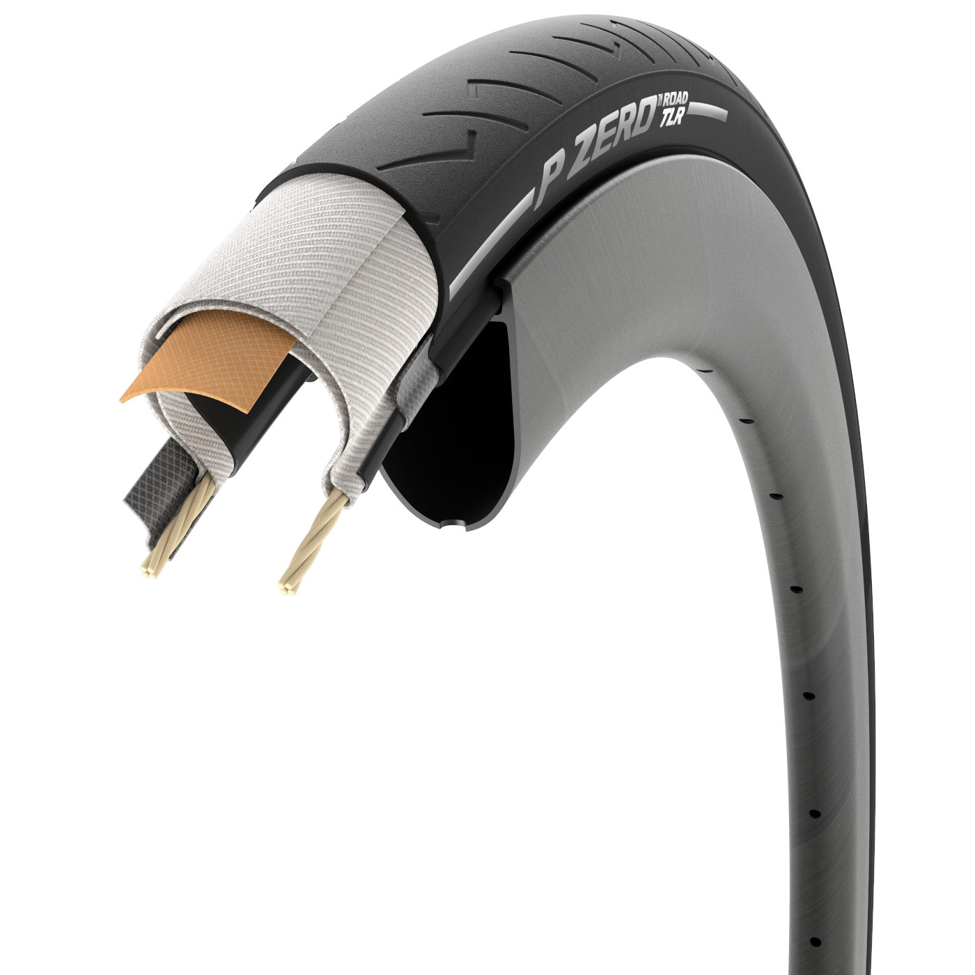 Pirelli P ZERO Road TLR Folding Tire EVO TechLiner 28-622