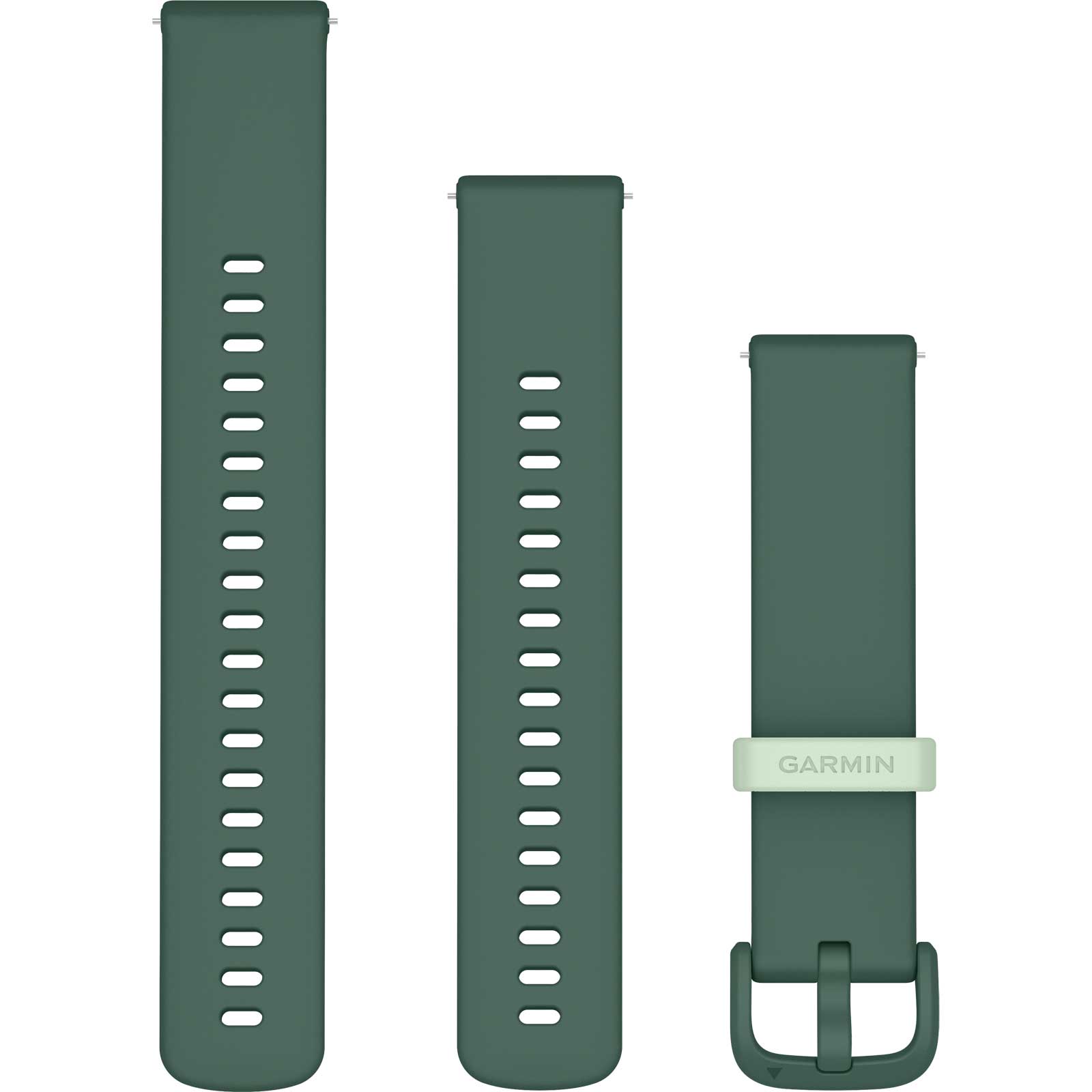 Produktbild von Garmin Schnellwechsel-Armband (20 mm) - Silikon - jaspisgrün