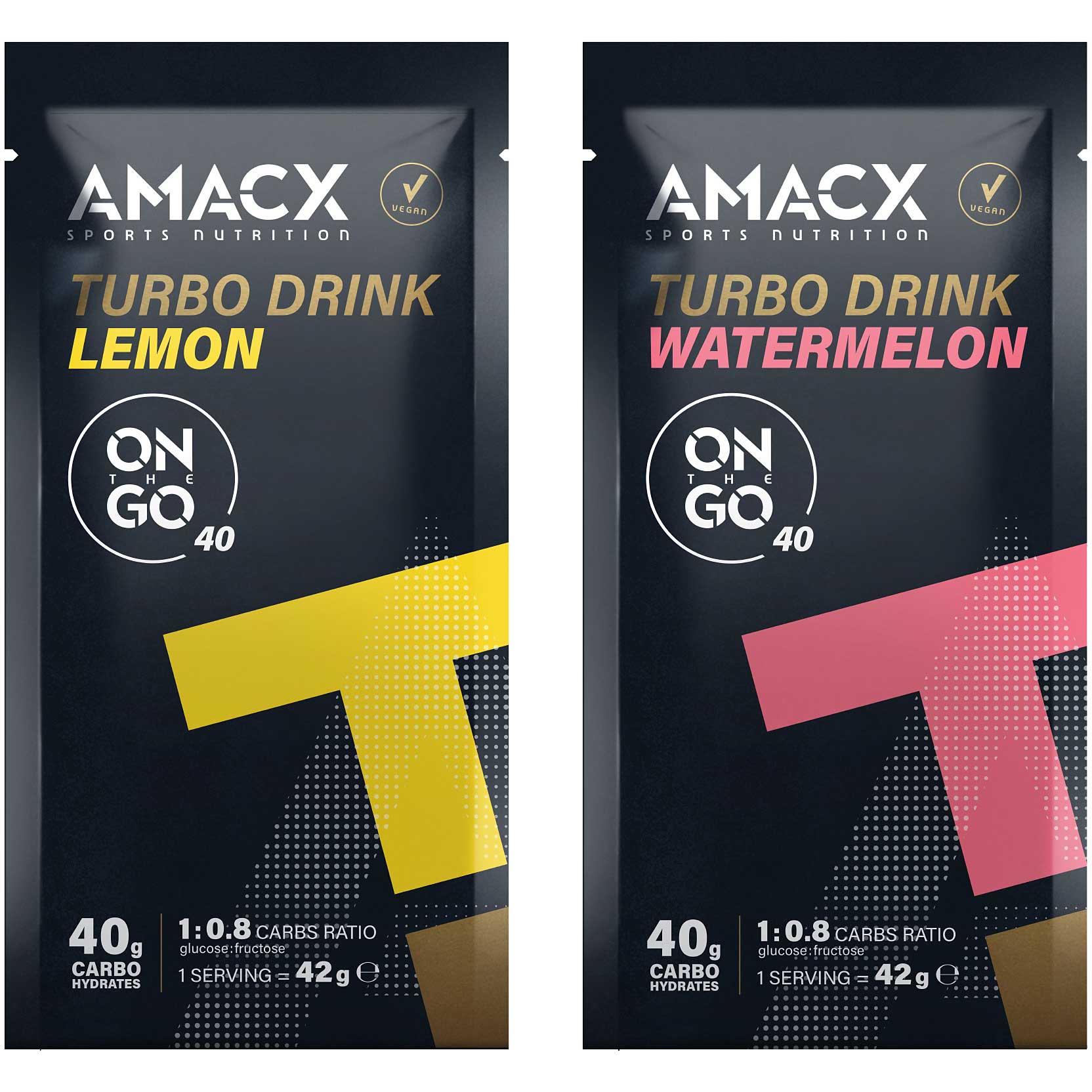 Picture of Amacx Turbo Drink on the Go - Carbohydrate Beverage Powder - 42g