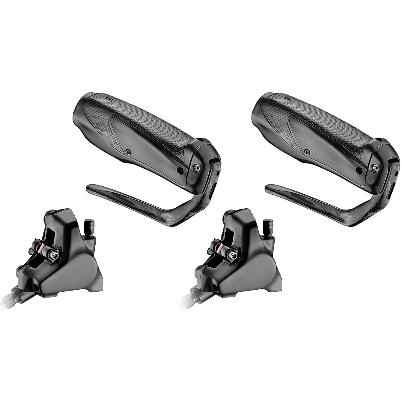 Productfoto van TRP HD-T912 TT Hydraulische Schijfrem - Set (Vooraan + Achteraan)