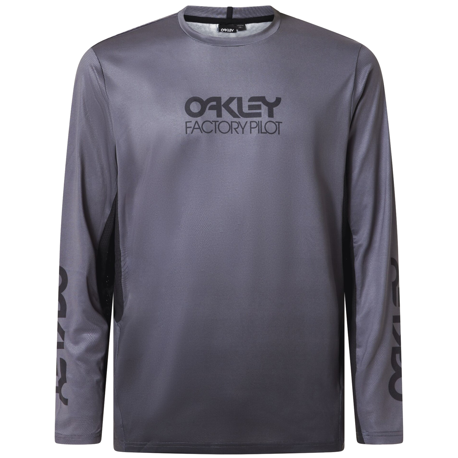 Мужская майка Oakley Maven Coast 2.0 с длинным рукавом - Градиентный черный Серый серый