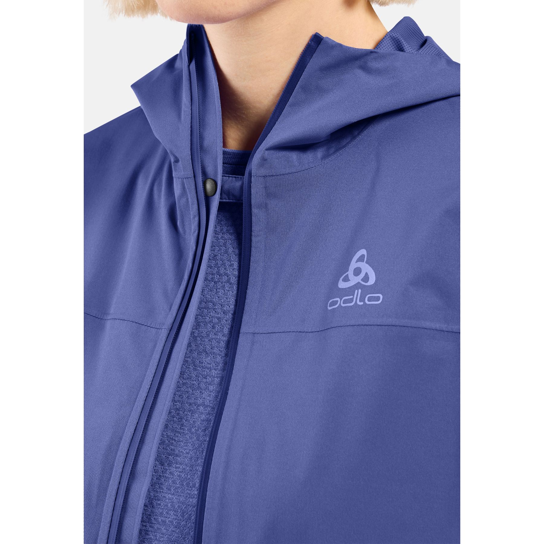 knit antipioggia running donna